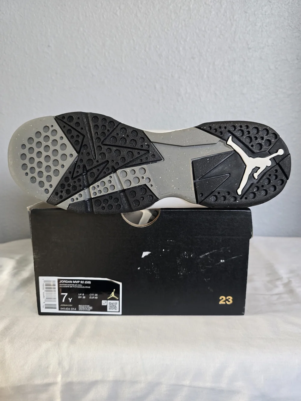 Nike Air Jordan MVP 92 - White/Neutral Grey/Light Blue